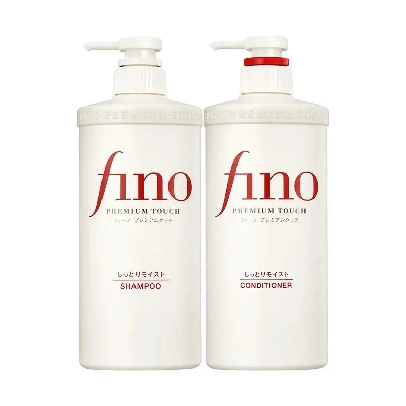 Fino Premium Touch Complete Hair Care Set – Shampoo, Conditioner, Hair Mask & Oil for Smooth, Shiny & Frizz-Free Hair