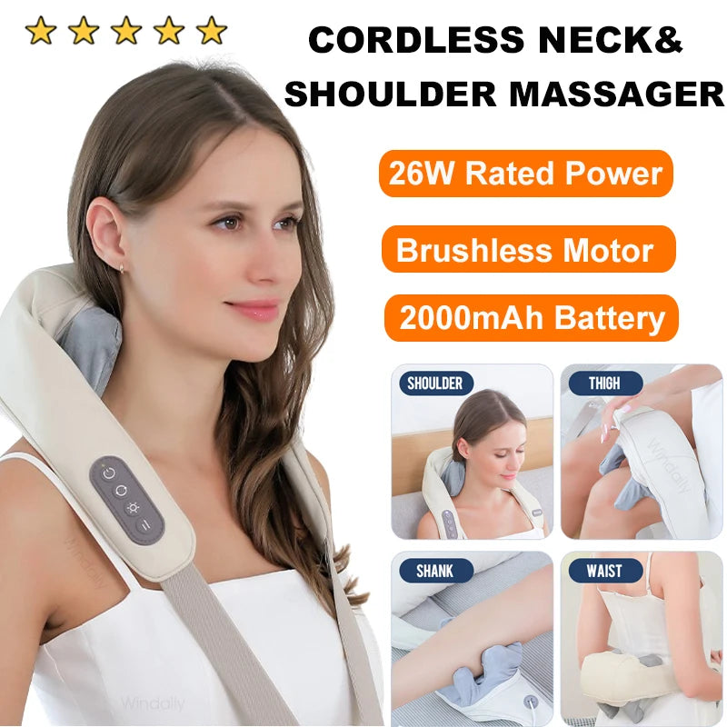 Luxy Shiatsu Neck & Shoulder Massager