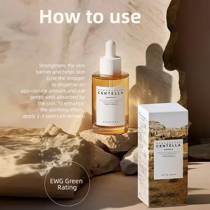 Centella Ampoule – Soothing & Hydrating Facial Serum for Acne, Pores, and Sensitive Skin