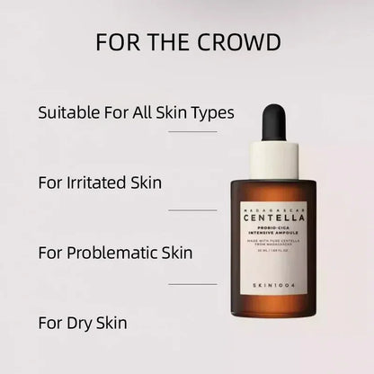 Centella Ampoule – Soothing &amp; Hydrating Facial Serum for Acne, Pores, and Sensitive Skin