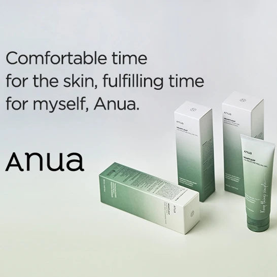ANUA Heartleaf &amp; Peach Collection – 77% Soothing Toner, Cleansing Oil, 70% Lotion, Niacin Serum &amp; Moisture Ampoule