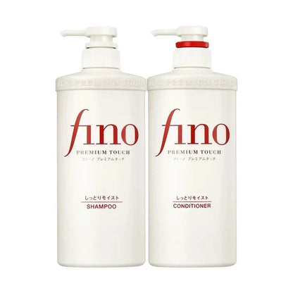 Fino Premium Touch Complete Hair Care Set – Shampoo, Conditioner, Hair Mask &amp; Oil for Smooth, Shiny &amp; Frizz-Free Hair