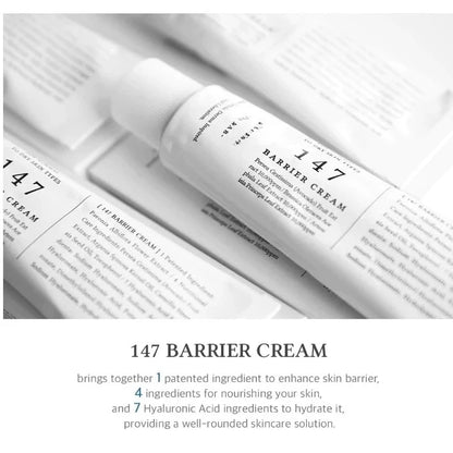 147 Barrier Cream &amp; 345 Relief Cream – Daily Facial Moisturizer for Skin Repair, Hydration &amp; Protection (50ml)