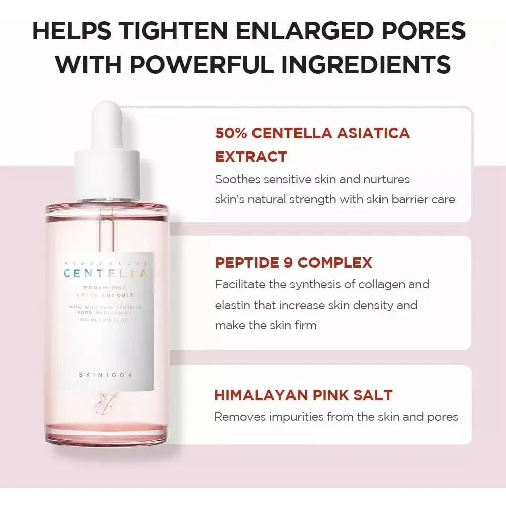 Centella Poremizing Skincare Set – 6-Step Korean Routine for Clear, Hydrated &amp; Poreless Skin