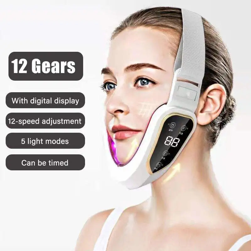Luxy 5-in-1 LED V-Face Lifting Massager