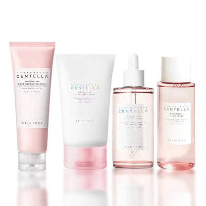 Centella Poremizing Skincare Set – 6-Step Korean Routine for Clear, Hydrated &amp; Poreless Skin
