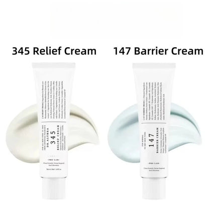 147 Barrier Cream &amp; 345 Relief Cream – Daily Facial Moisturizer for Skin Repair, Hydration &amp; Protection (50ml)