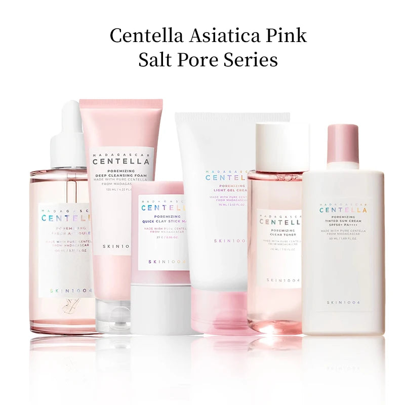 Centella Poremizing Skincare Set – 6-Step Korean Routine for Clear, Hydrated &amp; Poreless Skin