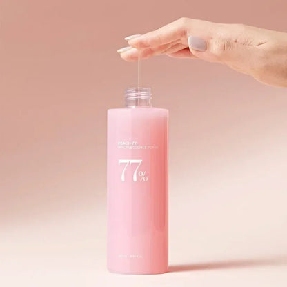 Anua Peach 77% Niacin Essence Toner – Brightening &amp; Hydrating Toner with Niacinamide, Panthenol &amp; Ceramide (250ml)